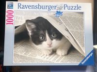 Ravensburger Puzzle mit Katze, 1000 Teile Baden-Württemberg - Fronreute Vorschau