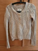 Beige Strickjacke/Cardigan mit tollem Muster Gr.S H&M Baden-Württemberg - Freiburg im Breisgau Vorschau