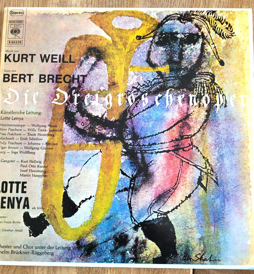 Die Dreigroschenoper - Bert Brecht - Kurt Weill Doppel LP Vinyl in Wilhelmshaven