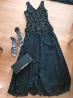 Partyoutfit 3 Teile Kleid 34 (fällt wie S) Schuhe 39 Tasche Bremen - Huchting Vorschau