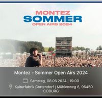 1x Montez Konzertkarte/  55€ Bayern - Dörfles-Esbach Vorschau
