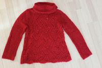 Strick-Pulli (Pullover), rot, Größe 134/140 Baden-Württemberg - Villingendorf Vorschau