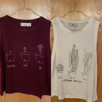 Pull & Bear Tank Top Top Shirt weiß bordeaux XS Baden-Württemberg - Untereisesheim Vorschau