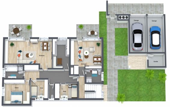 Investieren mit Potenzial - Mehrfamilienhaus mit 4 Parteien in Langenzenn