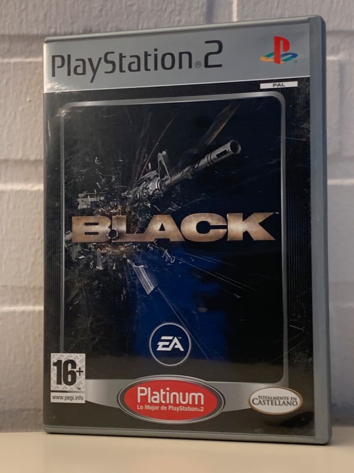PlayStation 2 Spiel. BLACK. Guter Zustand in Handorf