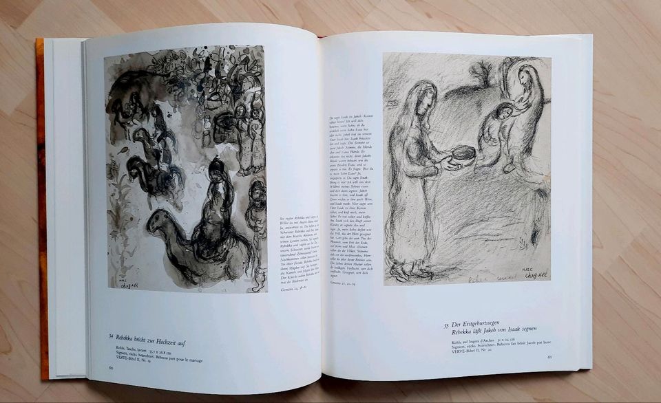 Buch Marc Chagall, Die Bibel, gebunden in Darmstadt
