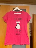 T-Shirt mei Dirndl is in da Wäsch 1x getragen Bayern - Rohrbach Vorschau