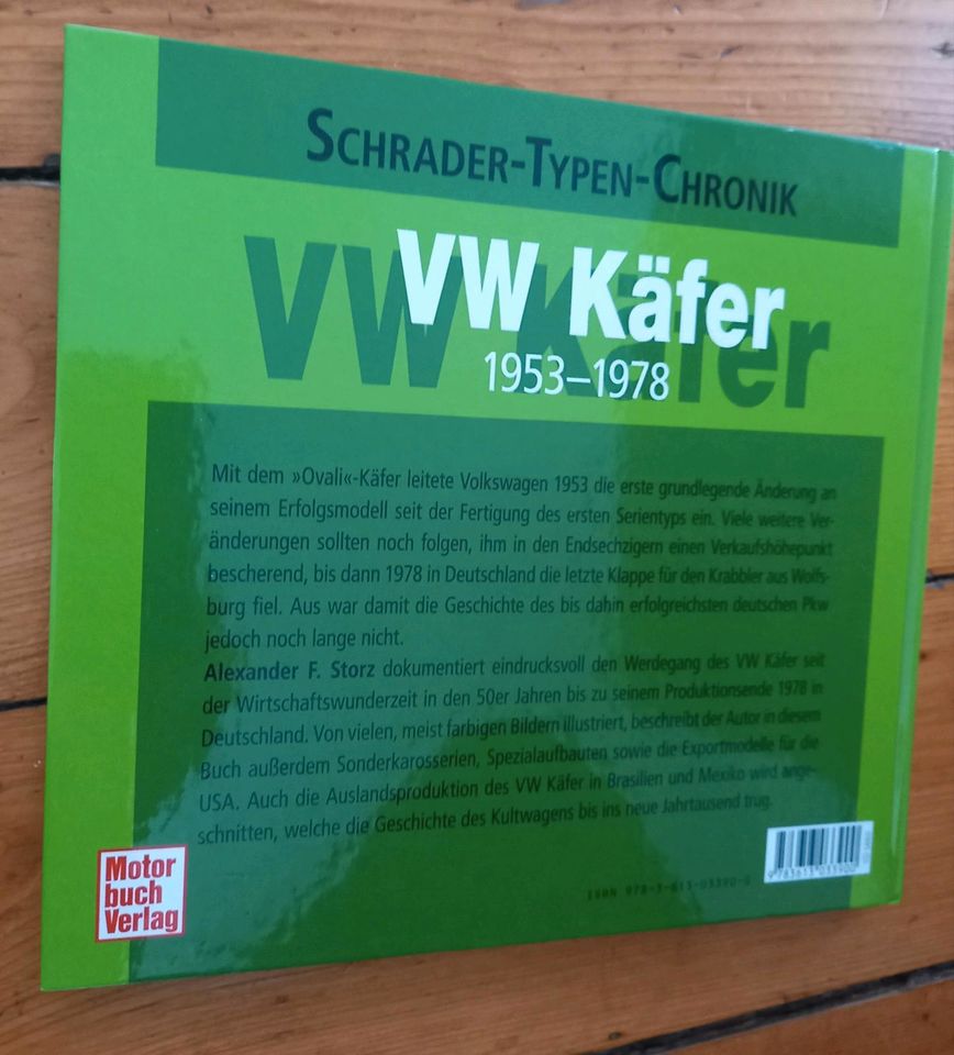 Buch Schrader Typenchronik VW Käfer 1953-1978 1200 1302 1303 in Bad Boll