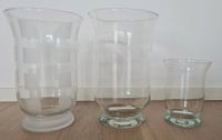 Windlicht Glas, Vase, Kerzenglas, Glaskerzenhalter 15cm 25cm 24cm Bonn - Beuel Vorschau