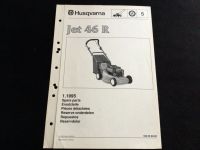 Husqvarna Rasenmäher Jet 46 R Ersatzteil Liste von 1995 Kiel - Steenbek-Projensdorf Vorschau