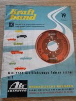 OLDTIMER IAA 1959 KRAFTHAND AUTO AUSTELLUNG 1959!! Wandsbek - Hamburg Sasel Vorschau