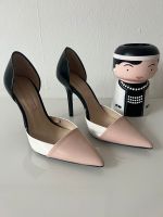 Zara Pumps Leder schwarz weiß rose Gr. 37 neu ohne Etikett Hannover - Südstadt-Bult Vorschau