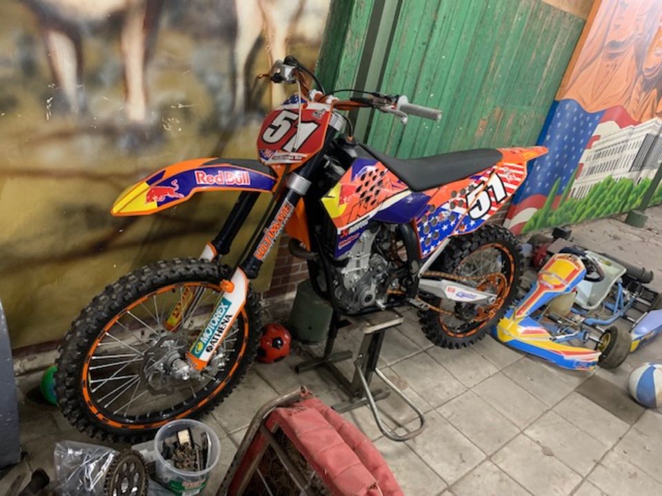 KTM 505 SX-F CROSSER BAUJAHR 2007 60 STUNDEN in Haren (Ems)