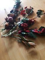 Set rote Blumen künstlich Strauß Kunstblumen Bayern - Pilsach Vorschau
