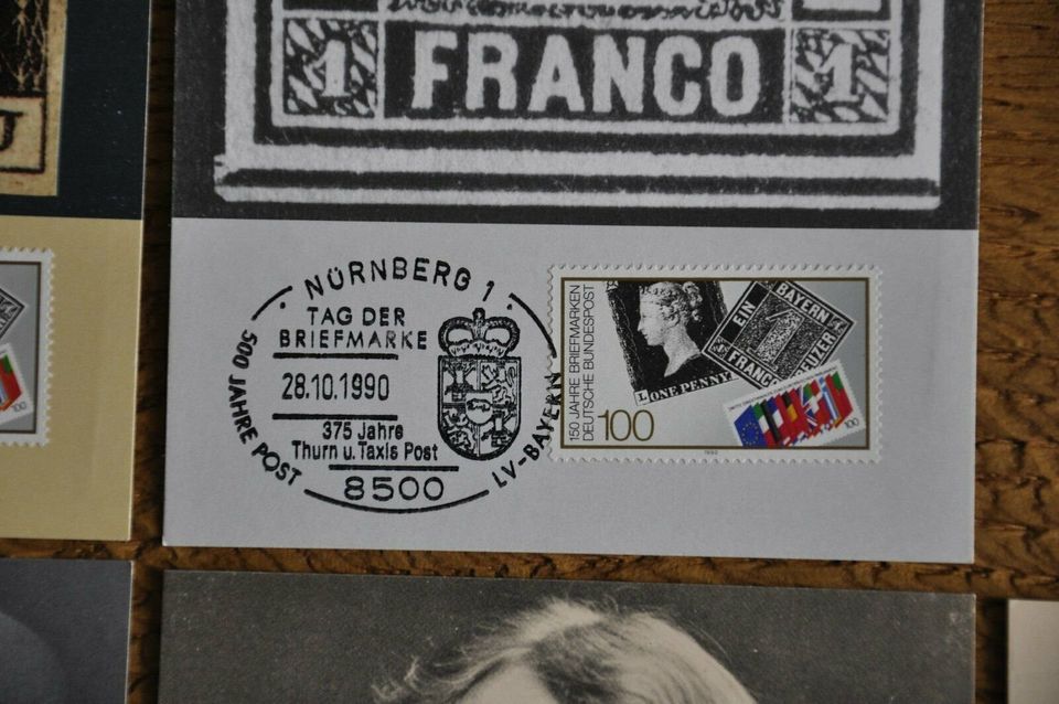 Erstagsbriefe, Briefmarken, Sonderstempel 1949 bis 1990 in Petersberg