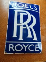 Rolls Royce Emailschild 39x59 cm Hessen - Meißner Vorschau