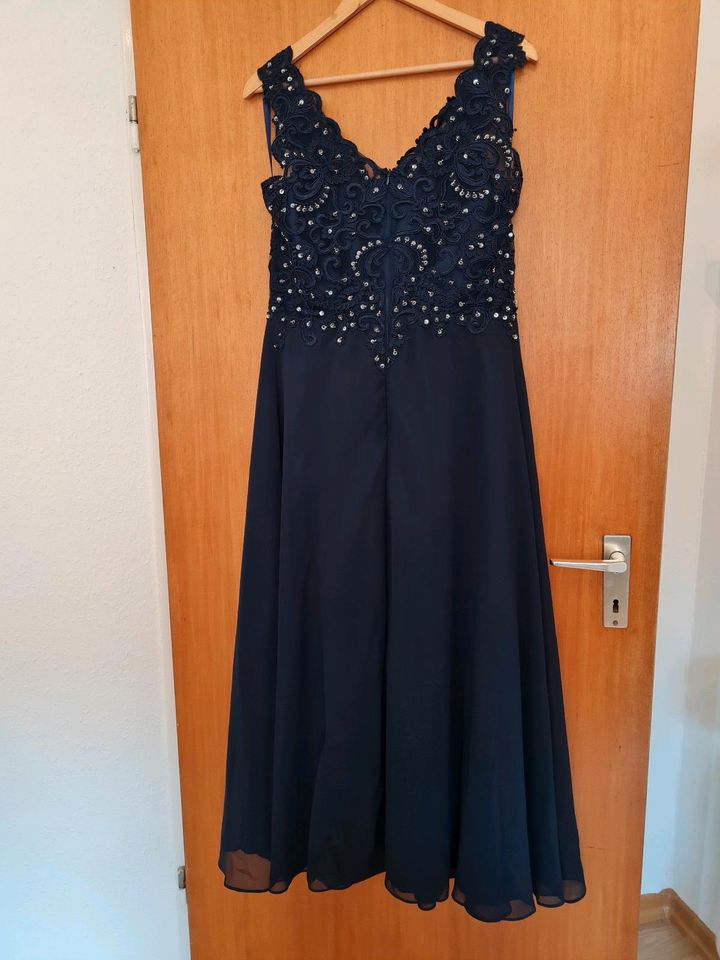 Abendkleid | royalblau/ marineblau | Glitzer in Wardenburg