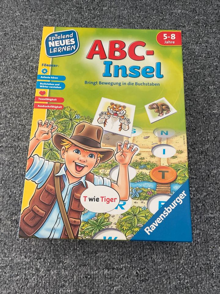Spiel Lernspiel ABC Insel Ravensburger Kinderspiel Schulanfang in Trittau
