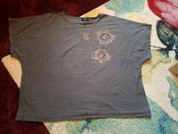 Gina Benotti T-Shirt Gr. M 40/42 grau Blumen Bayern - Coburg Vorschau