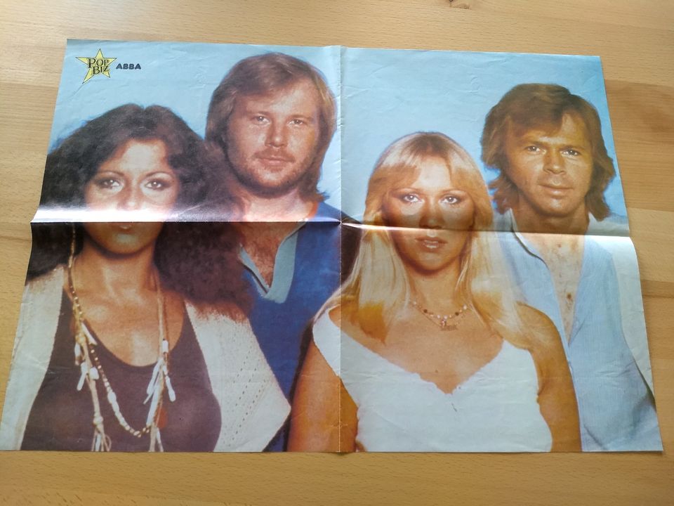 ABBA Poster in Wissen