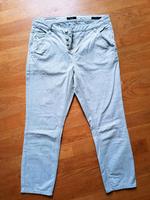 Grau weiß gestreifte 3/4 Hose von Opus Nordrhein-Westfalen - Neuss Vorschau