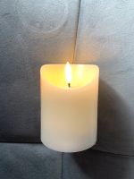 LED Kerze mit Flackereffekt weiß/Creme Hessen - Lützelbach Vorschau