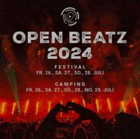 Open Beatz Ticket 2024 Full Weekend + Camping Bayern - Erlangen Vorschau