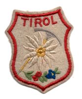 Vintage Patch Tirol Tyrol Austria Souvenir Jackenaufnäher Niedersachsen - Sarstedt Vorschau