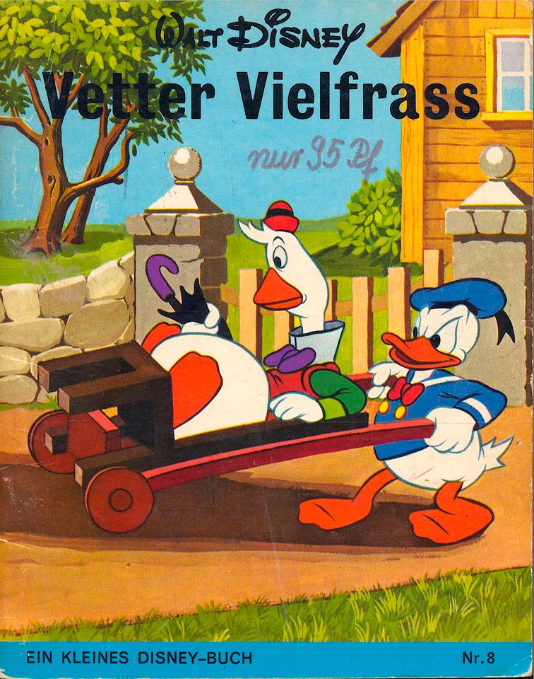 Walt Disney VETTER VIELFRASS Nr. 8 Ein kleines Disney-Buch 1965 in Ochsenfurt