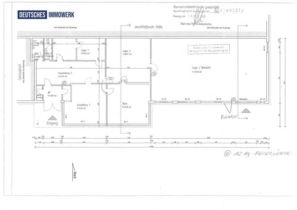 Vielseitig nutzbare Gewerbeimmobilie als Autowerkstatt/-Handel uvm. auf ca. 1.050 m² in Rellingen in Rellingen