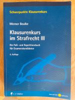Klausurenkurs im Strafrecht III Brandenburg - Potsdam Vorschau