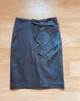 Grauer H&M Rock mit Schleife Größe 38 Hessen - Biedenkopf Vorschau