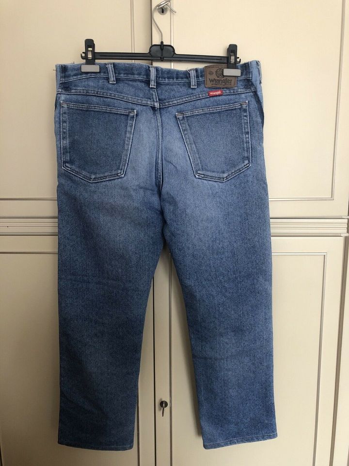 Jeanshose, blau, Marke Wrangler, Bundumfang 96 cm in Sprockhövel