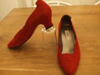 Pumps Gr 40 Echtleder Velours Grabor Nordrhein-Westfalen - Borken Vorschau