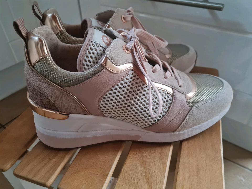 MK Michael Kors  Sneaker Schuhe Halbschuhe rosa rosé Gold 40 in Abtsgmünd