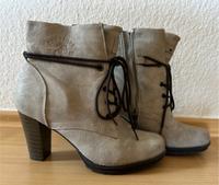 Mustang hellgraue Stiefelette Größe 39 Bayern - Deggendorf Vorschau