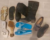 5 Paar Damenschuhe Gr.38  s.Oliver Dr.Brinkmann Sandalen Stiefel Sachsen - Seifhennersdorf Vorschau