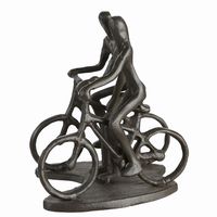 Skulptur "Rad Tour" Radfahrer Pärchen Figuren Dekofigur aus Eisen Nordrhein-Westfalen - Gladbeck Vorschau