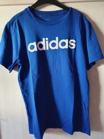 adidas T-Shirt, Gr. 164, blau Bayern - Weidenberg Vorschau