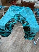 Coole Baggyhose in mint mit Camouflage Nordrhein-Westfalen - Hagen Vorschau