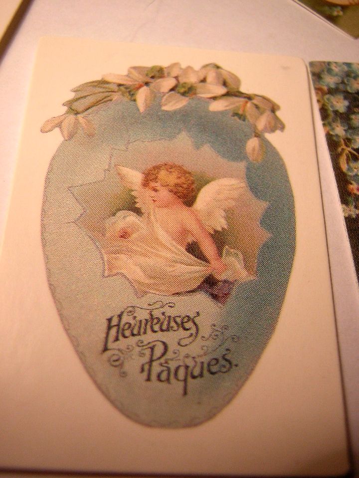 100 St Scrapbook Bilder in Box rechteckig Engel angels on earth in Werbellin
