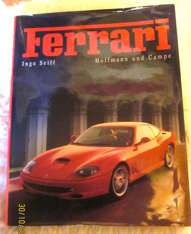 Buch FERRARI Bildband groß + schwer Seiff Hoffmann Campe Auto rot in Hof (Saale)