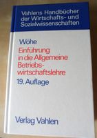 Wöhe, Einführung in d. Allgemeine Betriebswirtschaftslehre,gebund Rostock - Dierkow Vorschau