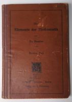 4 Mathematiklehrbücher, um 1900, antik. Baden-Württemberg - Waldenburg Vorschau