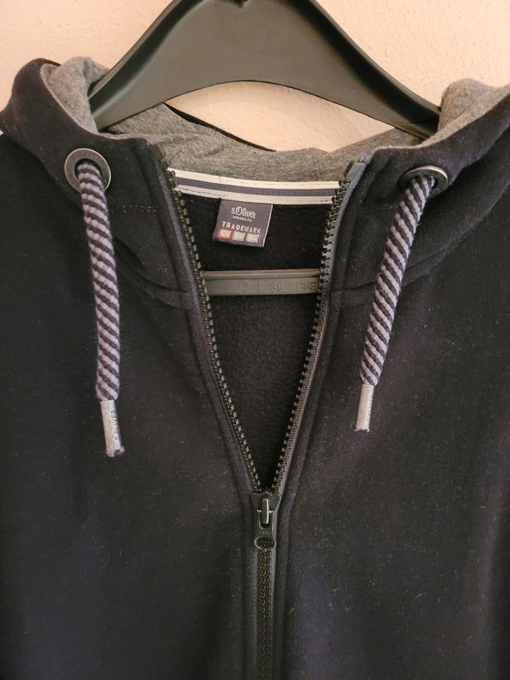 Herren Sweatshirt S.Oliver  schwarz Gr.XL in Gräfendorf