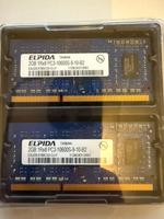 4GB 2x ELPIDA 2GB 1Rx8 PC3 10600s-9-10-b2 RAM DDR3 SODIMM Bayern - Marktbreit Vorschau