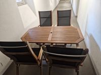 Tisch + 4 Stühle für Balkon  / Terrasse / Garten Baden-Württemberg - Rastatt Vorschau