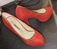 Pumps / High Heels Jumex rot Glitzer Größe 37 Nordrhein-Westfalen - Königswinter Vorschau