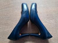Unisa Pumps/ High Heels mit Plateau, Leder, dunkelblau Berlin - Charlottenburg Vorschau