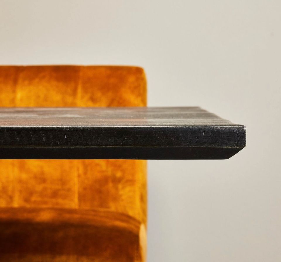 180 cm Mangoholz Esstisch schwarz Schweizer Kante Tisch NEU Holz in Wermelskirchen